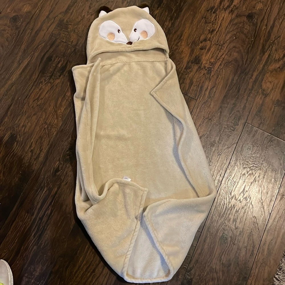 Fox Hooded Blanket